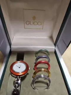 ベゼル4色】☆腕時計なし GUCCI グッチ チェンジベゼル 箱あり - メルカリ