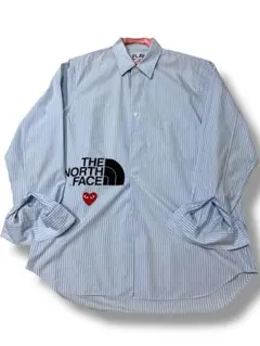 プレイコムデギャルソン　ノースフェイス　コラボ　シャツ　限定　M size