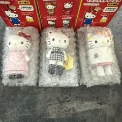 ハローキティ展　シークレットマスコットチャーム　A 3点