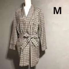 希少 90s Burberrys ヴィンテージ ガウンコート チェック Mのサムネイル