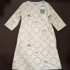 新品　グラニフ（graniph）コラボワンピース/ちいさいおうちサークル
