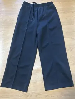さや様専用　UNIQLO C スウェットストレートパンツ　Lブラック