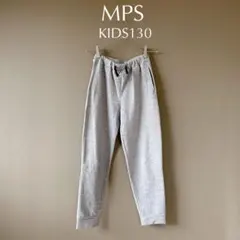 KIDS130【MPS】グレー　スウェットパンツ　長ズボン　カジュアルパンツ