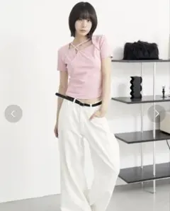 美品 ピンク tシャツのサムネイル