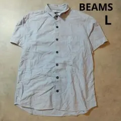 BEAMS　半袖シャツ　コットン　メンズ　Lサイズのサムネイル