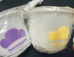 【未使用非売品】おそ松さん　手桶と手ぬぐいセット　一松&十四松