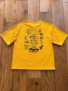 レア!! フリーノット×masayart 綿タッチTシャツ マスタード Mのサムネイル