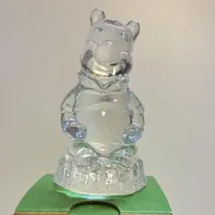 プーさん ガラス製 ペーパーウェイト