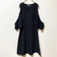 美品　ZARA ワンピース　オフショル　パーティー　夜職　綺麗め　フォーマル