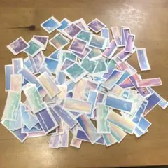 シール　大容量　コラージュ　空　カット済み