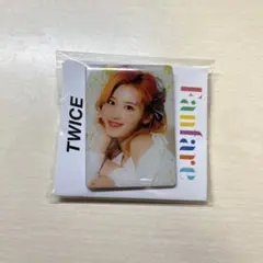 TWICE サナ フォトピンバッジ Fanfare