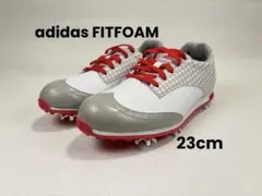 美品 adidas FITFOAM アディダスゴルフシューズ女性用 23cmのサムネイル