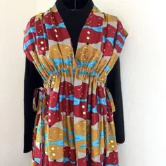 タイムセール】70s vintage パッチワーク ロングワンピース - メルカリ
