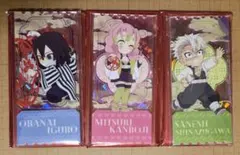 鬼滅の刃　中国限定　非遺シリーズ　アクリルチケット　3点セット