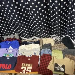 子供服まとめ服　80から100 adidas、ポロ、ノースフェイス　　２２着