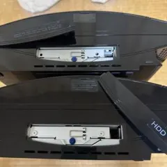 ジャンク　PlayStation 3 本体 2台セット　ps2互換機　b00 黒