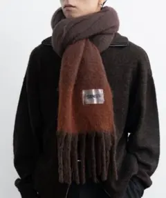 SINSS Cashmere Blend Gradation Muffler