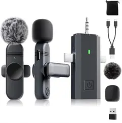 ワイヤレスマイク 3in1 高音質