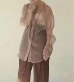 専用新品todayful スタンドカラーシアーシャツ TODAYFUL（トゥデイフル）の「スタンドカラーシアーシャツ（シャツ