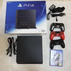 SONY PlayStation 4 本体 500GB ソフト2本付 - メルカリ