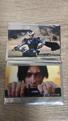 王様戦隊キングオージャー 場面写ステッカー 2枚セット カグラギ ハチオージャー