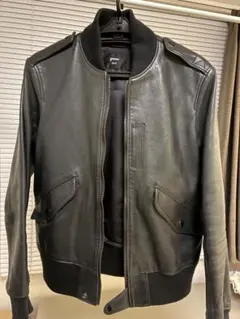 green MAN レザージャケット ブルゾン HYKE サイズ1 MA-1