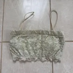 レースブラトップ ライトグリーン