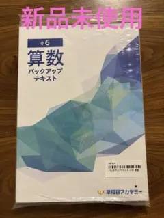 2026年最新】早稲田アカデミー 小6 バックアップテキストの人気