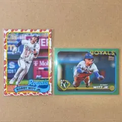 bobby witt jr ベースボールカード