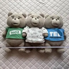 TEDぬいぐるみ3体のサムネイル