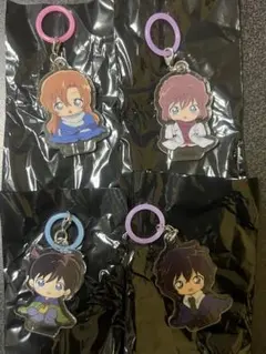 名探偵コナン ふらっとめじるしアクセサリー ちぢませ隊 4個セット 萩原千速