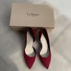 Le Talon セパレートパンプス ボルドーのサムネイル
