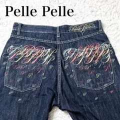 Pelle Pelle ペレペレ デニム Y2K 古着 刺繍 32 ストレートのサムネイル