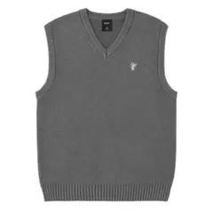 HUF アントンセーターベスト M グレーのサムネイル