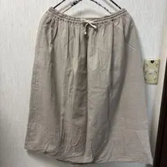 サマンサモスモスリネンスカートフリーサイズ美品！のサムネイル