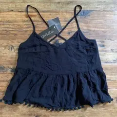 TOP SHOP トップショップ キャミソール　トップス　黒のサムネイル