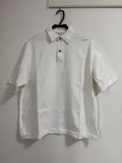 ホワイト ポロシャツ