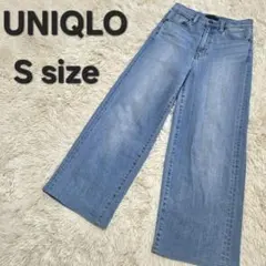 UNIQLO ユニクロ ハイライズワイドジーンズ 221-403623