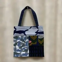 ハンドメイド　ミナペルホネン ミニバック