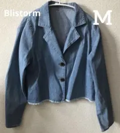 Blistorm ＊ ライトブルー デニムジャケット ショート丈