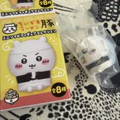 ちいかわラーメン豚　ミニソフビフィギュアコレクション　モモンガ