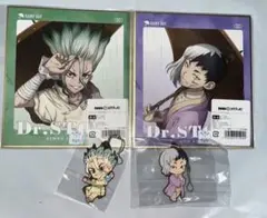 Dr.STONE DMMスクラッチ レイニーデイ 千空 ゲン 色紙 3点セット
