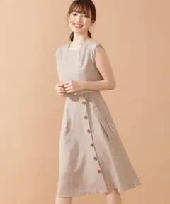 JILL by JILL STUART カラーラインチェック ワンピース S