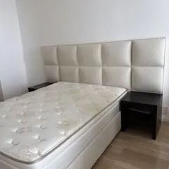 펜디 베드 프레임 헤드보드