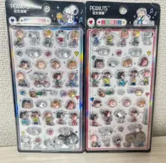 スヌーピ　ボンボンドロップシール