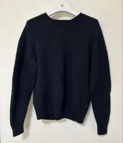 UNIQLO ネイビーウール100% ニット