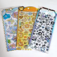 正規品　3点セット 　 サンリオ　ウォーターシール、うるちゅる他