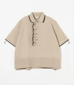 UNITED ARROWSミニマル フリル ショートスリーブニット | Mercari