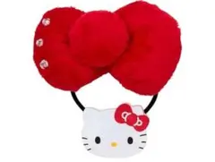 サンリオ　ハローキティ　シークレットヘアゴム　赤