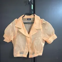 FIG&VIPER オレンジ シアーシャツ Fのサムネイル
